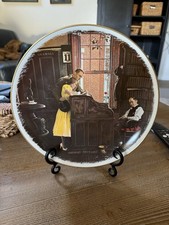 Gorham Norman Rockwell 'The Marriage License' Collector Plate — listing 2