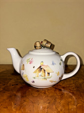 Marjolein Bastin Nature's Journey Ceramic Teapot with Songbirds & Blossoms — listing 3