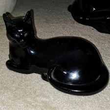 Ceramic Ginger Kitten Figurine Group on Cobblestone Base with Armchair and Rug — listing 4