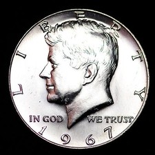 1967 Kennedy Half Dollar (40% Silver Clad) — listing 2
