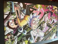 Framed Rick and Morty Alien Landscape Poster Print — listing 5