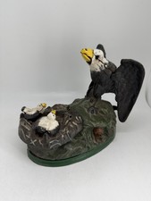 Antique Cast Iron 'Eagle and Eaglets' Mechanical Bank — listing 2