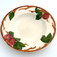 Franciscan Apple Pattern Cereal/Soup Bowl, Hand Decorated — listing 4