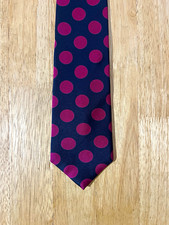 Vintage Beau Brummell Light Blue Striped Necktie