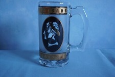 Vintage Caesars Palace Las Vegas Frosted Gold Glass Beer Stein Mug — listing 2