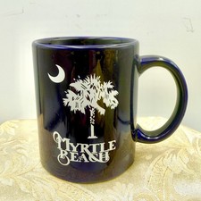 Myrtle Beach South Carolina Souvenir Ceramic Mug with Matching Spoon — listing 2