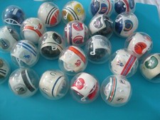 Vintage NFL Mini Gumball Machine Football Helmets Lot of 16 — listing 2