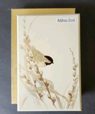 Otagiri Lacquerware Address Book with Mallard Duck Decoy Design