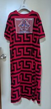 Vivienne Westwood Red Label Red Knit Long-Sleeve Fit & Flare Dress — listing 4