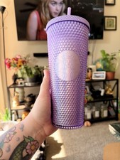 Starbucks Iridescent Amber Studded Cold Cup Tumbler 24oz Venti — listing 4