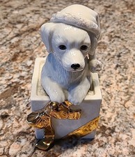 Lenox Golden Christmas Pup Porcelain Figurine — listing 4
