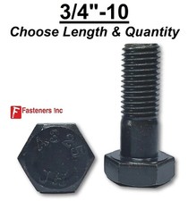 Bulk Lot of Galvanized Hex Head Bolts and Nuts (ASTM A325 Structural) — listing 6