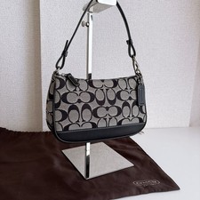 Coach Signature Jacquard Buckle Demi Shoulder Bag (Style No. E3U-6362)
