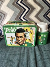Vintage 1975 Pelé Metal Lunchbox (No Thermos) — listing 2