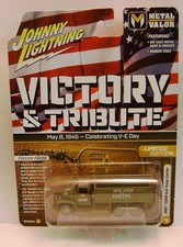 Vintage Die-Cast Military Troop Transport Truck with Rear-Mounted Cannon and Seated Soldier Figures — listing 4