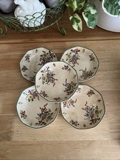 Royal Doulton Old Leeds Sprays Octagonal Teacup — listing 3