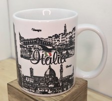Ceramic Souvenir Coffee Mug with Leaning Tower of Pisa Illustration — listing 4