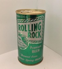Rolling Rock "Bucket of Rocks" Galvanized Metal Beer Ice Bucket — listing 5
