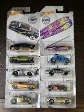 Hot Wheels 50th Anniversary Volkswagen Beetle - Purple with Redline Wheels — listing 5