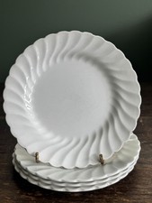 Johnson Brothers Snowhite Regency Ironstone Dessert Plates, Set of 4 — listing 2
