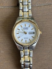 Citizen Eco-Drive Ladies' Two-Tone Day-Date Wristwatch — listing 2