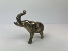 Vintage Brass Miniature Animal Figurines (Elephant, Mouse, Duck Group) — listing 6