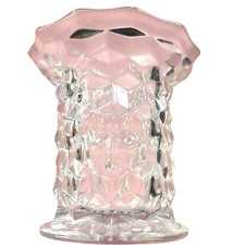Fostoria American Pattern Glassware Collection (Large Lot, Clear Cubist Pressed Glass)