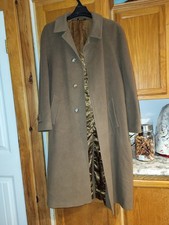 Vintage Men's Double-Breasted Trench Coat with Removable Liner — listing 2