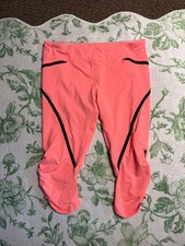 Black Capri Leggings, Cotton Blend, Women's Size Large — listing 6