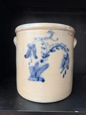 Cobalt Blue Glazed Stoneware Creamer / Small Pitcher — listing 6
