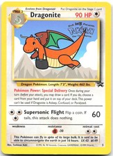 Dragonite Black Star Promo #5 (Kids WB Presents Pokemon The First Movie) 1999 Wizards — listing 4