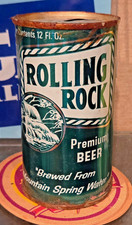 Rolling Rock "Bucket of Rocks" Galvanized Metal Beer Ice Bucket — listing 4