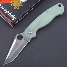 Large Folding Lockback Pocket Knife with Pakkawood Handle and Clip Point Blade — listing 2