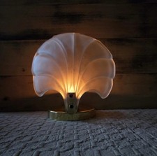 Mid-Century Hollywood Regency Green Frosted Glass Table Lamp with Hand-Painted Gilt Scrollwork and Enamel Flowers