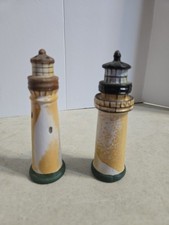 Ceramic Lighthouse Figural Salt and Pepper Shaker Set — listing 5