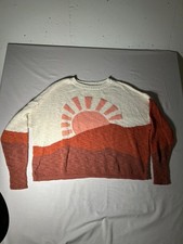 Lou & Grey Pastel Plaid Open-Knit Mohair-Blend Sweater — listing 3