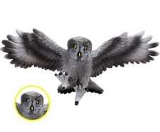 Vintage PVC Owl Figure with Grey Wings and Yellow Body Yes - a brand/copyright name is stamped — listing 3