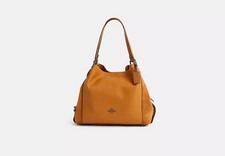 Coach Edie Shoulder Bag 31 in Black Pebbled Leather — listing 2
