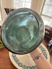 Mercury Glass Decorative Pedestal Compote Vase and Lidded Canister/Jar (2 pieces)