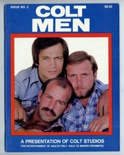 COLT Men Issue No. 7 Vintage Adult Magazine (Colt Studio) featuring Clint Lockner