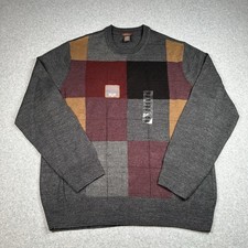 Dockers Men's Colorblock Crewneck Sweater, Size 2XLT
