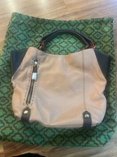 orYANY Colorblock Pebbled Leather Small Satchel Handbag, listing 2