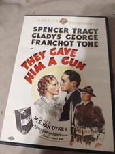 1937 MGM 'They Gave Him a Gun' Original Movie Trade Ad (Spencer Tracy, Franchot Tone) — listing 3