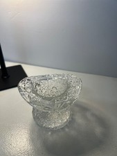 Pressed Glass Top Hat Novelty Dish (Daisy & Button Pattern) — listing 3