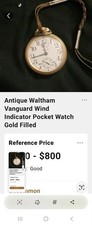 Vintage 1940s-1950s Waltham Men's Gold-Filled Square Tank Dress Watch with Subsidiary Seconds — listing 4