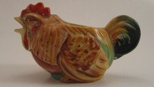 Hand-Painted Figural Rooster Creamer / Small Pitcher with Floral Motif — listing 3