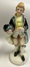 Vintage Colonial Gentleman Figurine, Hand-Painted Bisque Porcelain, listing 5