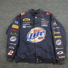 Vintage Rusty Wallace #2 NASCAR Chase Authentics Embroidered Long Sleeve Shirt, Size XL — listing 3