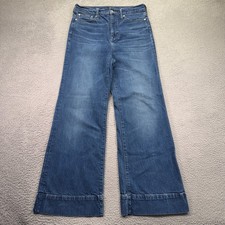 J.Crew '96 Denim Trouser Wide-Leg Sailor Jeans, Size 31 — listing 6
