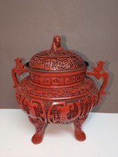 Chinese Decorative Covered Urn with Lid - Tongzhi Style Famille Rose Floral Case with Lid — listing 4